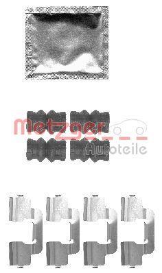 Kit acessórios de pastilhas de travão METZGER ref. 109-1797