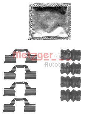 Kit acessórios de pastilhas de travão METZGER ref. 109-1827