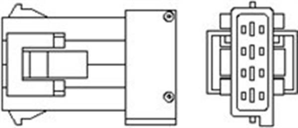 Sonde lambda (Sonde à oxygène) MAGNETI MARELLI ref. 466016355122