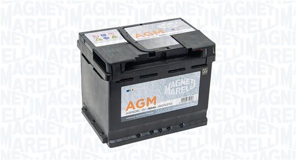 Batterie (de voiture) MAGNETI MARELLI 60.0 Ah - AGM60R - ref. 069060680009