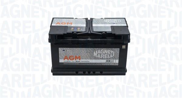Batterie (de voiture) MAGNETI MARELLI 80.0 Ah - AGM80R - ref. 069080800009