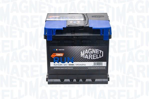 Batterie (de voiture) MAGNETI MARELLI 53.0 Ah - RUN53R - ref. 069053540007
