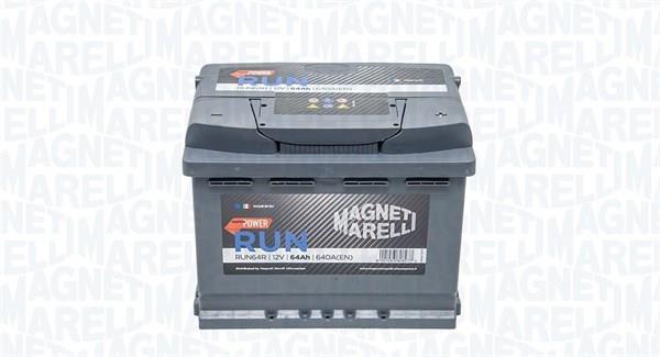 Batterie (de voiture) MAGNETI MARELLI 64 Ah - RUN64R - ref. 069064640007