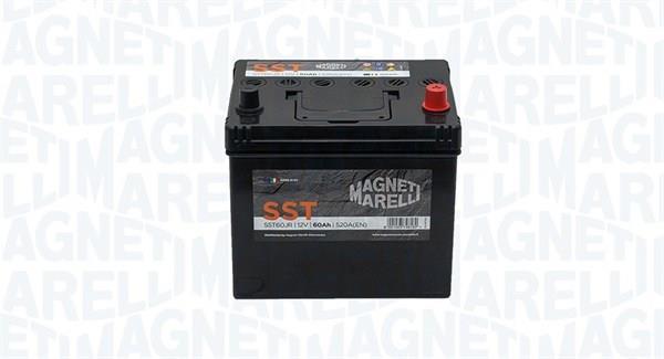 Batterie (de voiture) MAGNETI MARELLI 60 Ah - SST60JR - ref. 069060520008