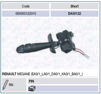Commodo, colonne de direction MAGNETI MARELLI 000050122010