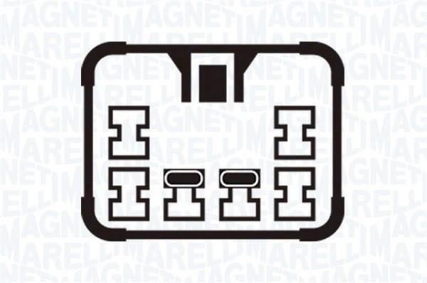 Mecanismo de elevalunas MAGNETI MARELLI ref. 350103170126