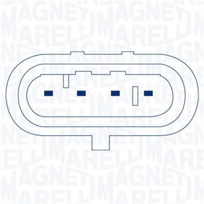 Mécanisme de lève-vitre (Mécanisme de lève-vitre) MAGNETI MARELLI ref. 350103489000