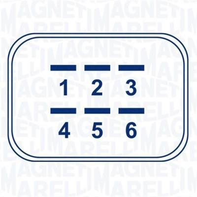 Mecanismo de elevalunas MAGNETI MARELLI ref. 350103657000