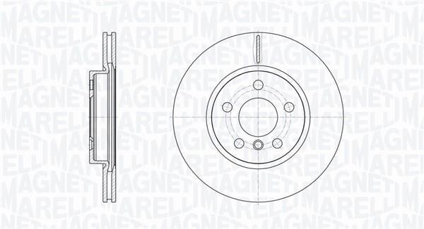 Disques de frein MAGNETI MARELLI 361302040798