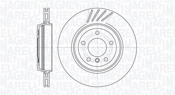 Disques de frein MAGNETI MARELLI 361302040811