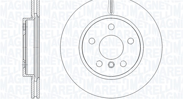 Disques de frein MAGNETI MARELLI 361302040834