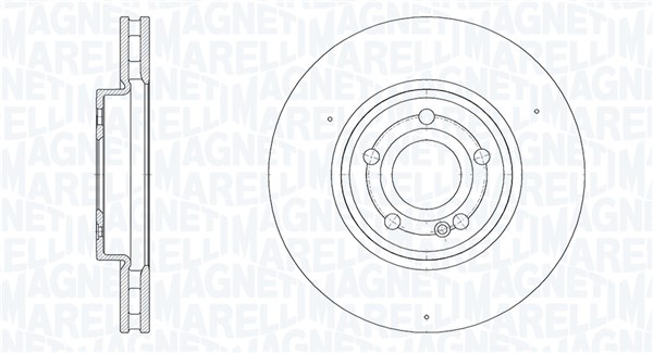 Disques de frein MAGNETI MARELLI 361302040875
