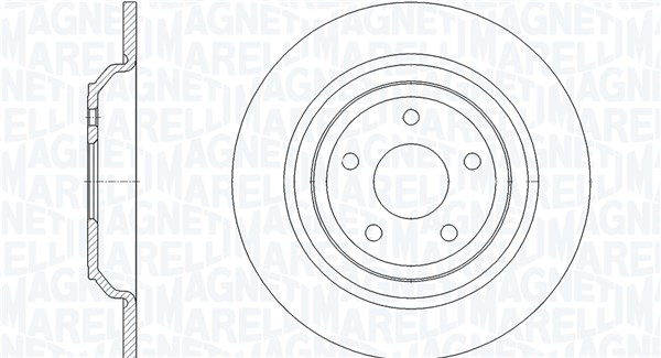 Disques de frein MAGNETI MARELLI 361302040886