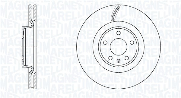 Disques de frein MAGNETI MARELLI 361302040888
