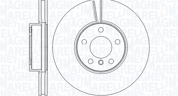 Disques de frein MAGNETI MARELLI 361302040908