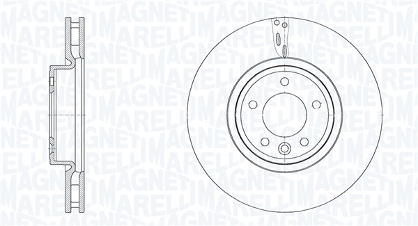 Disques de frein MAGNETI MARELLI 361302040916