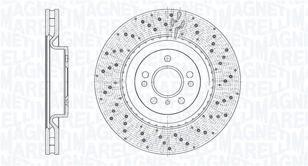 Disques de frein MAGNETI MARELLI 361302040917