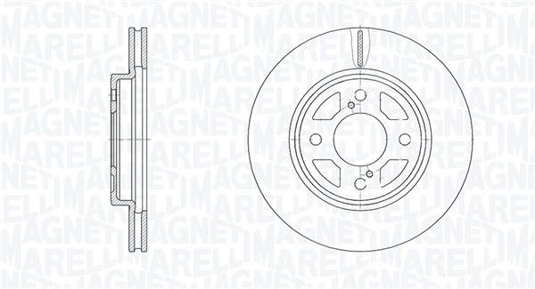 Disques de frein MAGNETI MARELLI 361302040922