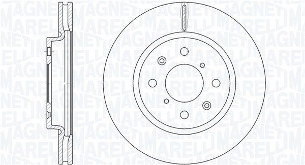 Disques de frein MAGNETI MARELLI 361302040923