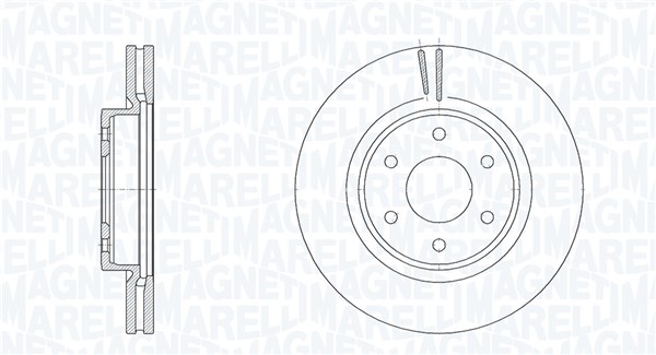 Disques de frein MAGNETI MARELLI 361302040926