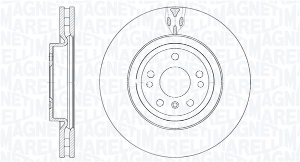 Discos de travão MAGNETI MARELLI 361302040930