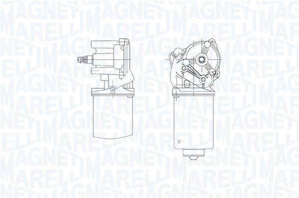 Moteur d'essuie-glace MAGNETI MARELLI ref. 064379800010