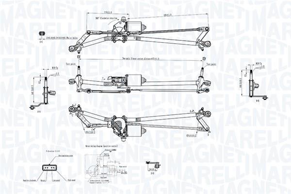 Sistema de lavado de faros MAGNETI MARELLI ref. 064351742010