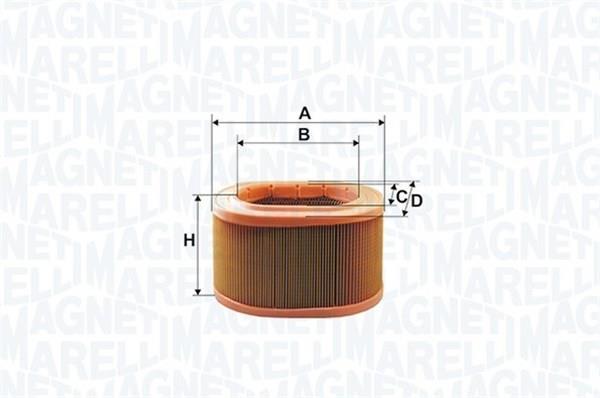 Filtre à air MAGNETI MARELLI 152071758412