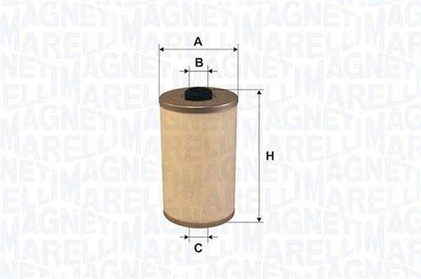 Filtro de combustível MAGNETI MARELLI ref. 153071762478