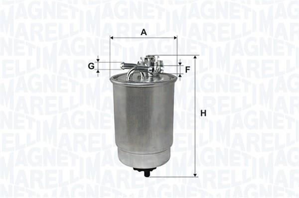 Filtro combustible MAGNETI MARELLI ref. 152071761717