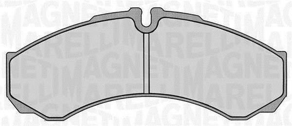 Jogo de 4 pastilhas de travão MAGNETI MARELLI ref. 363916060283