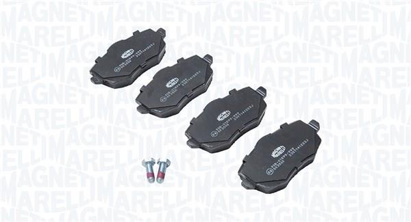 Jogo de 4 pastilhas de travão MAGNETI MARELLI ref. 363916060291