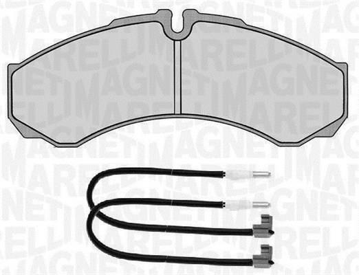 Jogo de 4 pastilhas de travão MAGNETI MARELLI ref. 363916060527