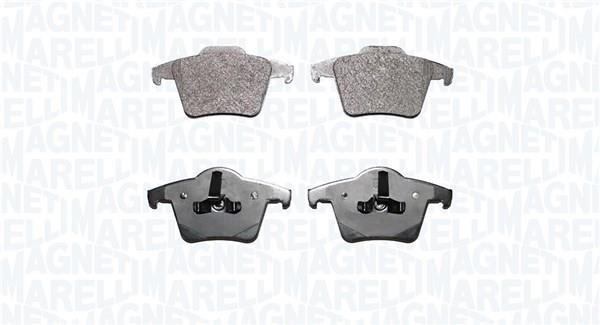Jogo de 4 pastilhas de travão MAGNETI MARELLI ref. 363916060837