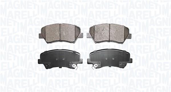 Jogo de 4 pastilhas de travão MAGNETI MARELLI ref. 363916060850