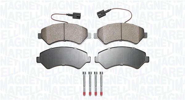 Jogo de 4 pastilhas de travão MAGNETI MARELLI ref. 363916060895