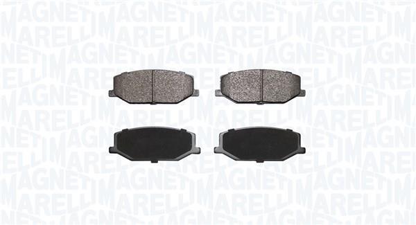 Jogo de 4 pastilhas de travão MAGNETI MARELLI ref. 363916060908