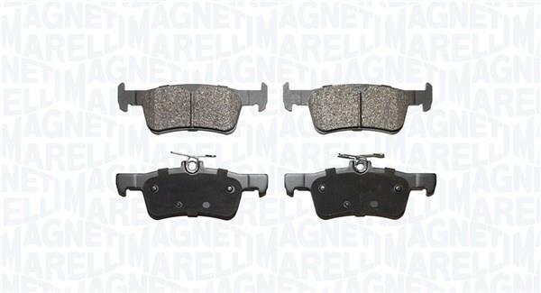 Jogo de 4 pastilhas de travão MAGNETI MARELLI ref. 363916060914