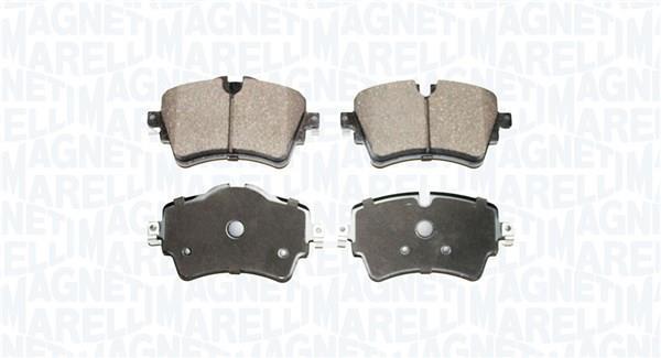 Jogo de 4 pastilhas de travão MAGNETI MARELLI ref. 363916060915