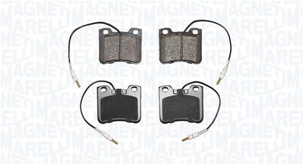 Jogo de 4 pastilhas de travão MAGNETI MARELLI ref. 363916060922