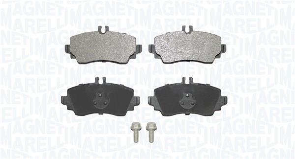 Jogo de 4 pastilhas de travão MAGNETI MARELLI ref. 363916060924