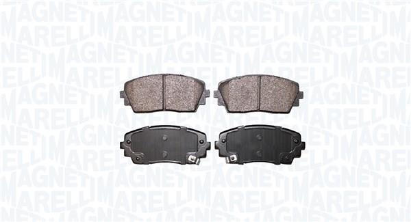 Jogo de 4 pastilhas de travão MAGNETI MARELLI ref. 363916060925