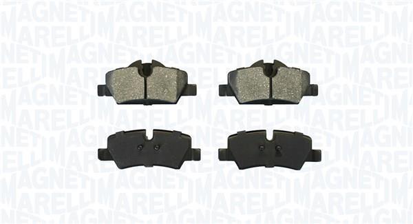 Jogo de 4 pastilhas de travão MAGNETI MARELLI ref. 363916060934