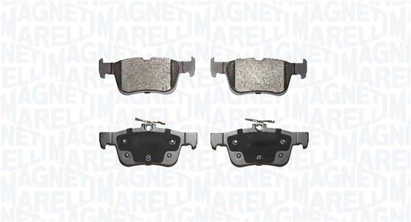 Jogo de 4 pastilhas de travão MAGNETI MARELLI ref. 363916060937