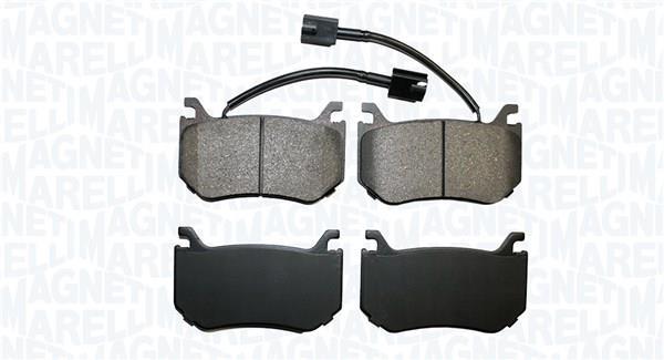 Jogo de 4 pastilhas de travão MAGNETI MARELLI ref. 363916061109