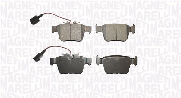 Jogo de 4 pastilhas de travão MAGNETI MARELLI ref. 363916061111