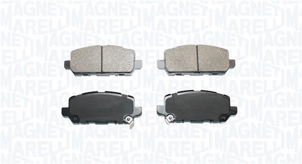Jogo de 4 pastilhas de travão MAGNETI MARELLI ref. 363916061115
