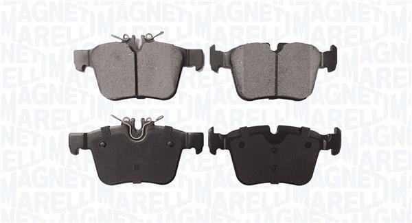 Jogo de 4 pastilhas de travão MAGNETI MARELLI ref. 363916061136