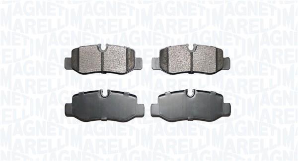 Jogo de 4 pastilhas de travão MAGNETI MARELLI ref. 363916061142