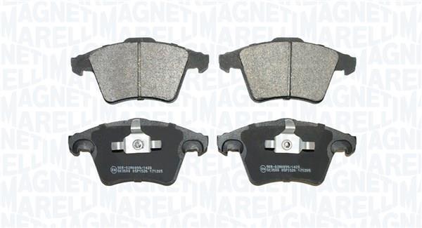 Jogo de 4 pastilhas de travão MAGNETI MARELLI ref. 363916061159